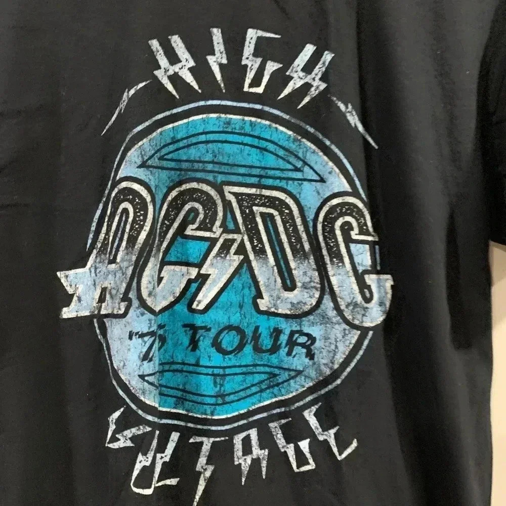 ACDC High Voltage 75’ Tour Band T-Shirt - Picture 3 of 7